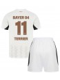 Billige Bayer Leverkusen Martin Terrier #11 Bortedraktsett Barn 2024-25 Kortermet (+ Korte bukser)